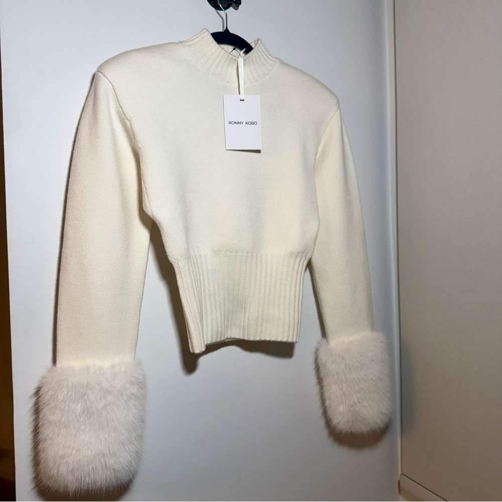 Ronny Kobo - Jenner Knit Top, BNWT - Picture 7 of 11